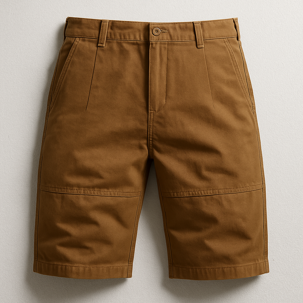 Pantaloncini Chino Cavaro in Twill di Cotone | Nico Milan