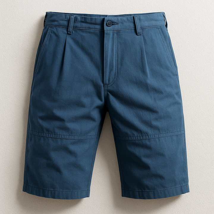 Pantaloncini Chino Cavaro in Twill di Cotone | Nico Milan