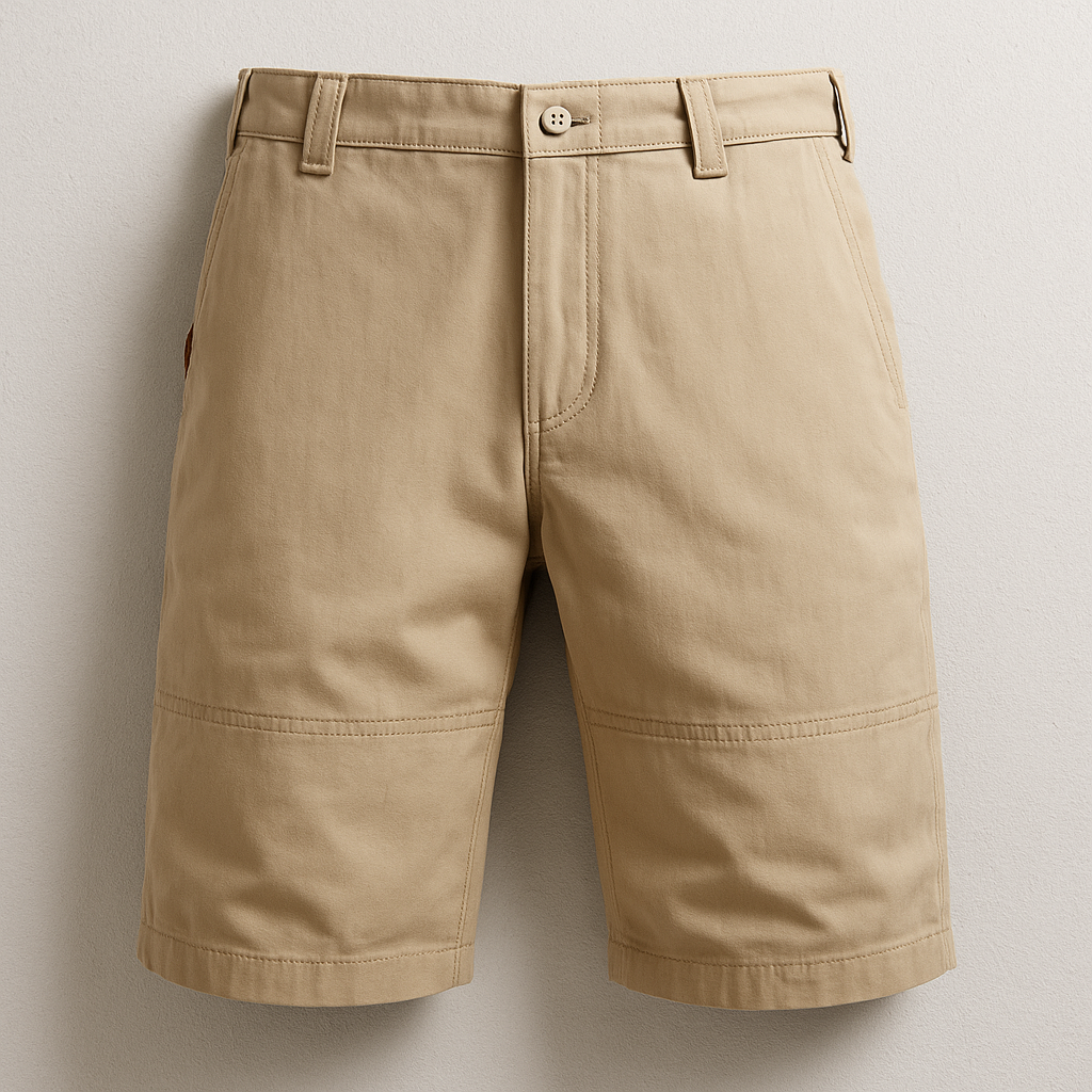 Pantaloncini Chino Cavaro in Twill di Cotone | Nico Milan