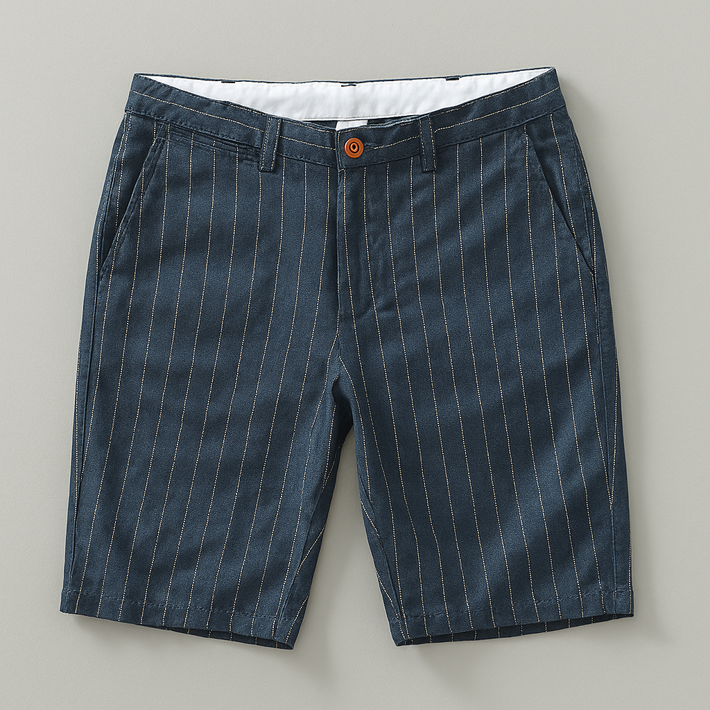 Pantaloncini Mason in Misto Lino Gessato | Nico Milan