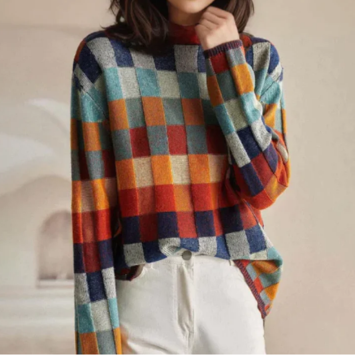 Françoise | Maglione retrò confortevole | Nico Milan