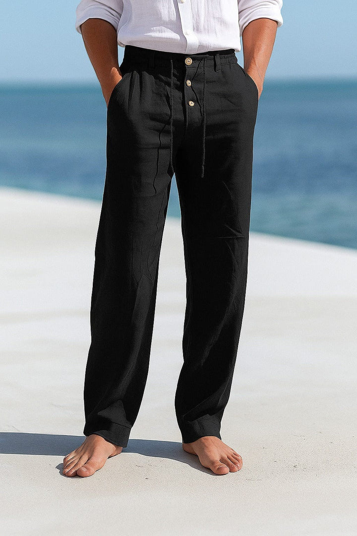 Pantaloni Mareno in Misto Lino | Nico Milan