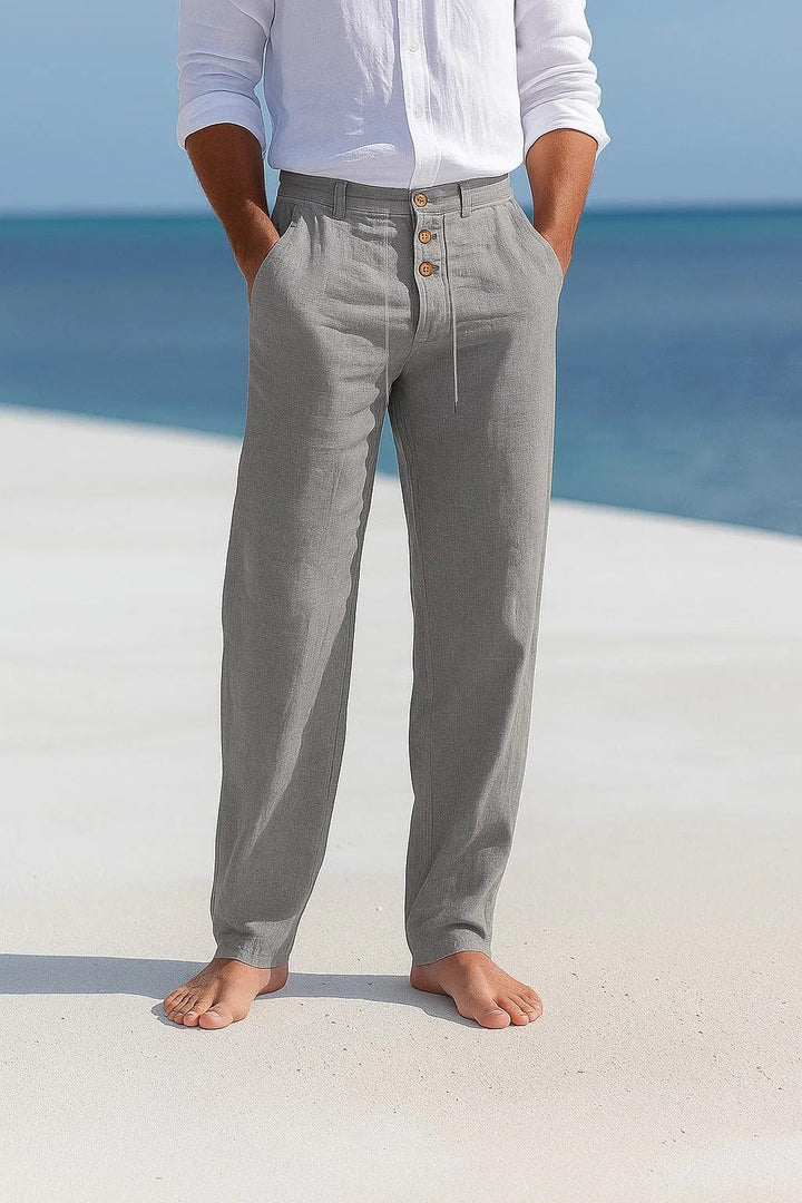 Pantaloni Mareno in Misto Lino | Nico Milan