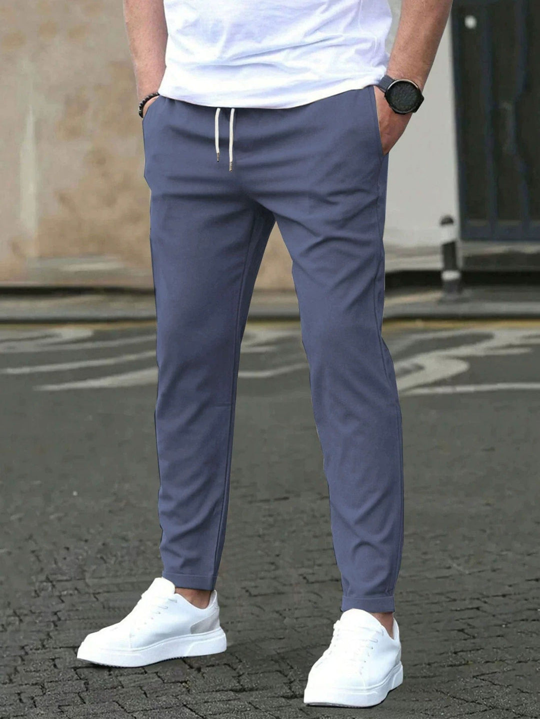 Pantaloni Chino Positano Stretch con Coulisse | Nico Milan