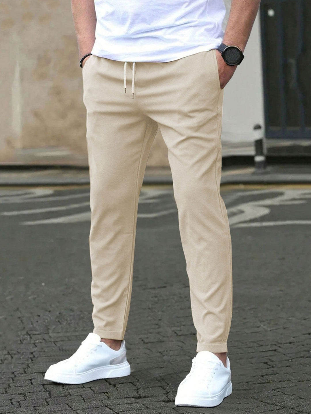 Pantaloni Chino Positano Stretch con Coulisse | Nico Milan