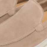Mocassino Classico in Camoscio Beige