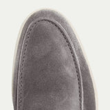 Mocassino Classico in Suede Grigio