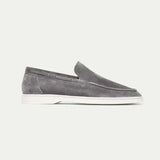 Mocassino Classico in Suede Grigio