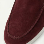 Yacht Mule in Camoscio Bordeaux | Nico Milan