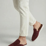 Yacht Mule in Camoscio Bordeaux | Nico Milan