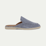 Yacht Mule in Camoscio Azzurro | Nico Milan