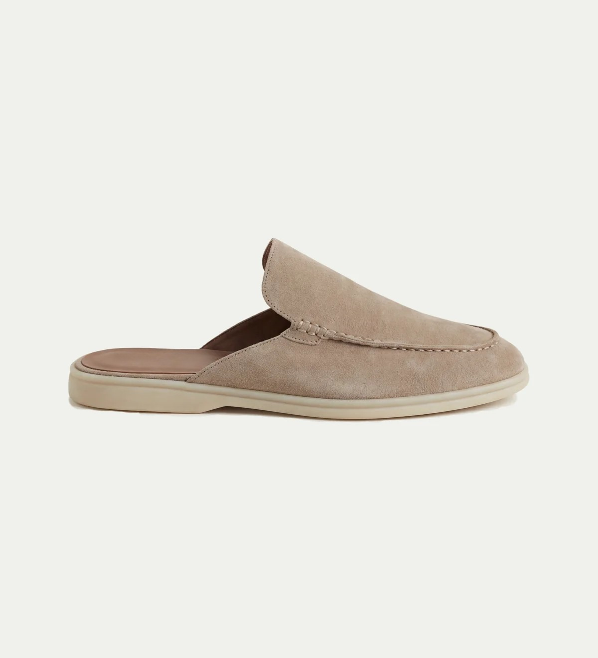 Yacht Mule in Camoscio Beige | Nico Milan