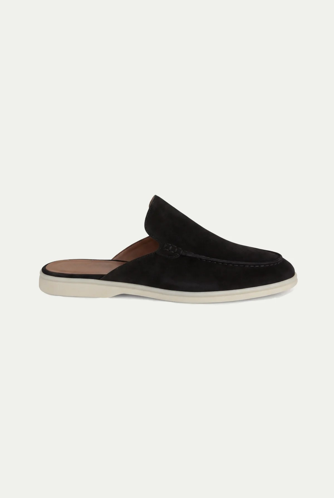 Yacht Mule in Camoscio Nero | Nico Milan